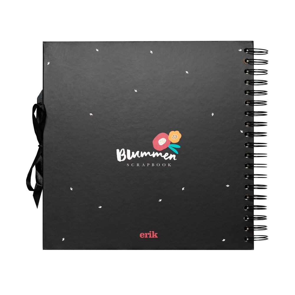 Blummen Scrapbook Fotoalbum 26x26 cm