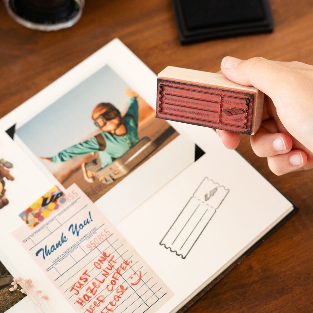 Disney Pixar UP My Adventure Book Scrapbook Briefcase Set