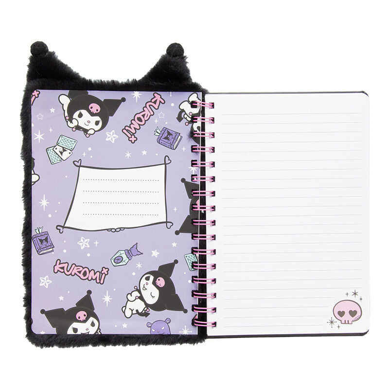 Hello Kitty Kuromi A5 Anteckningsbok Fluffy