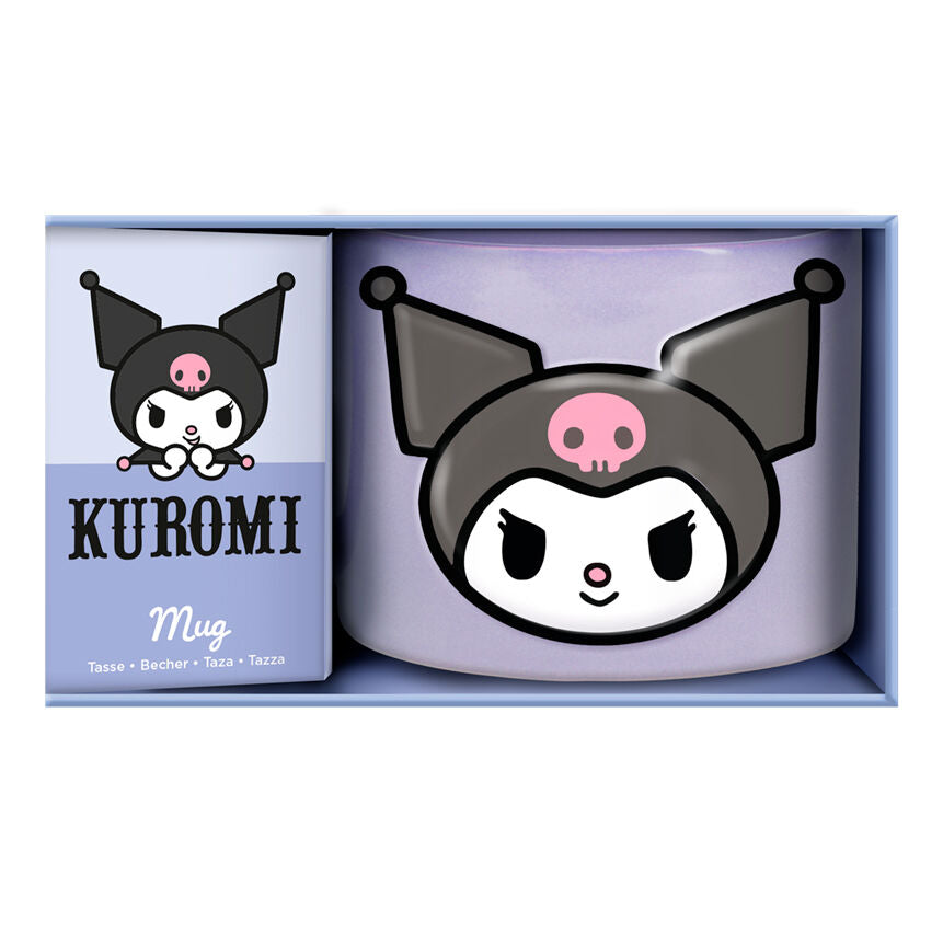 Hello Kitty Kuromi Mugg 400ml - Keramisk Mugg med Unik Design