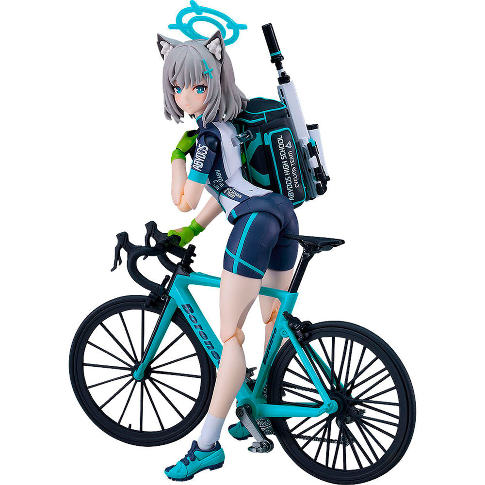 Blue Archive Figma Shiroko Sunaookami Cykelfigur 14,5cm