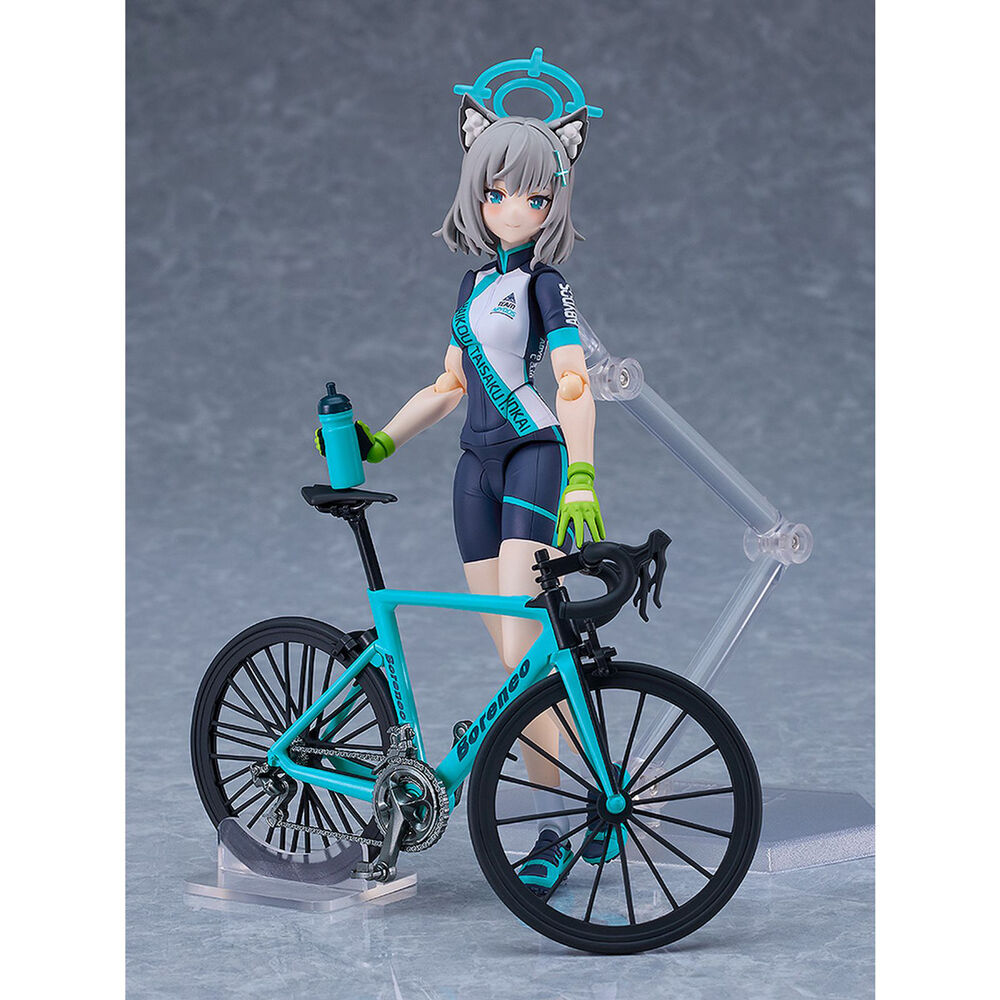 Blue Archive Figma Shiroko Sunaookami Cykelfigur 14,5cm