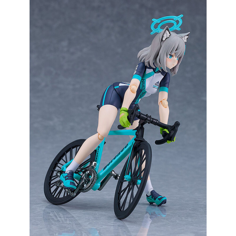 Blue Archive Figma Shiroko Sunaookami Cykelfigur 14,5cm
