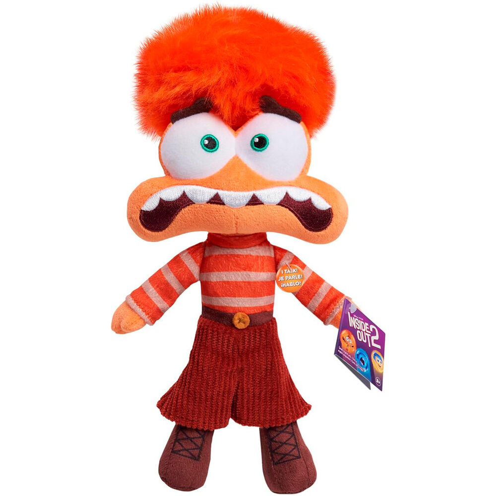 English Disney Pixar Inside Out 2 Anxiety Gosedjur 20cm