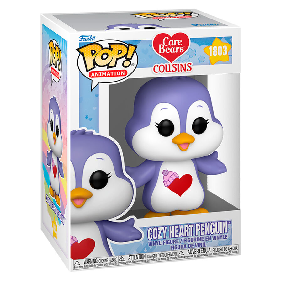 Funko POP Care Bears Cozy Heart Penguin Figur