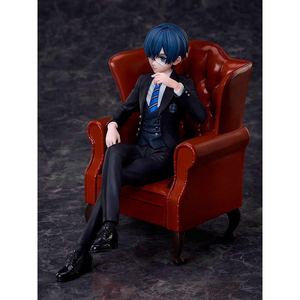 Black Butler Boarding School Arc Ciel Phantomhive Figur 15cm