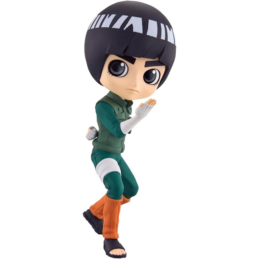 Naruto Shippuden Rock Lee Q Posket Figur 14cm