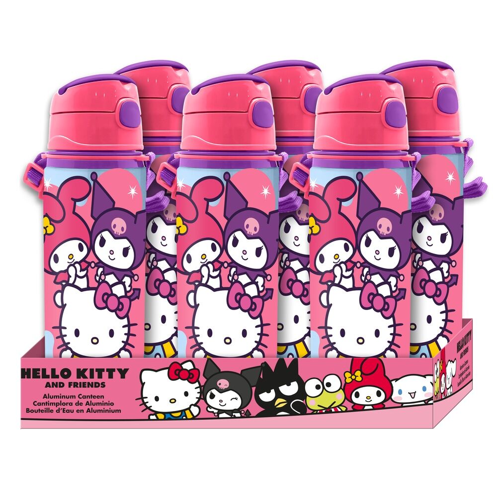 Hello Kitty och Vänner Aluminiumflaska 600ml