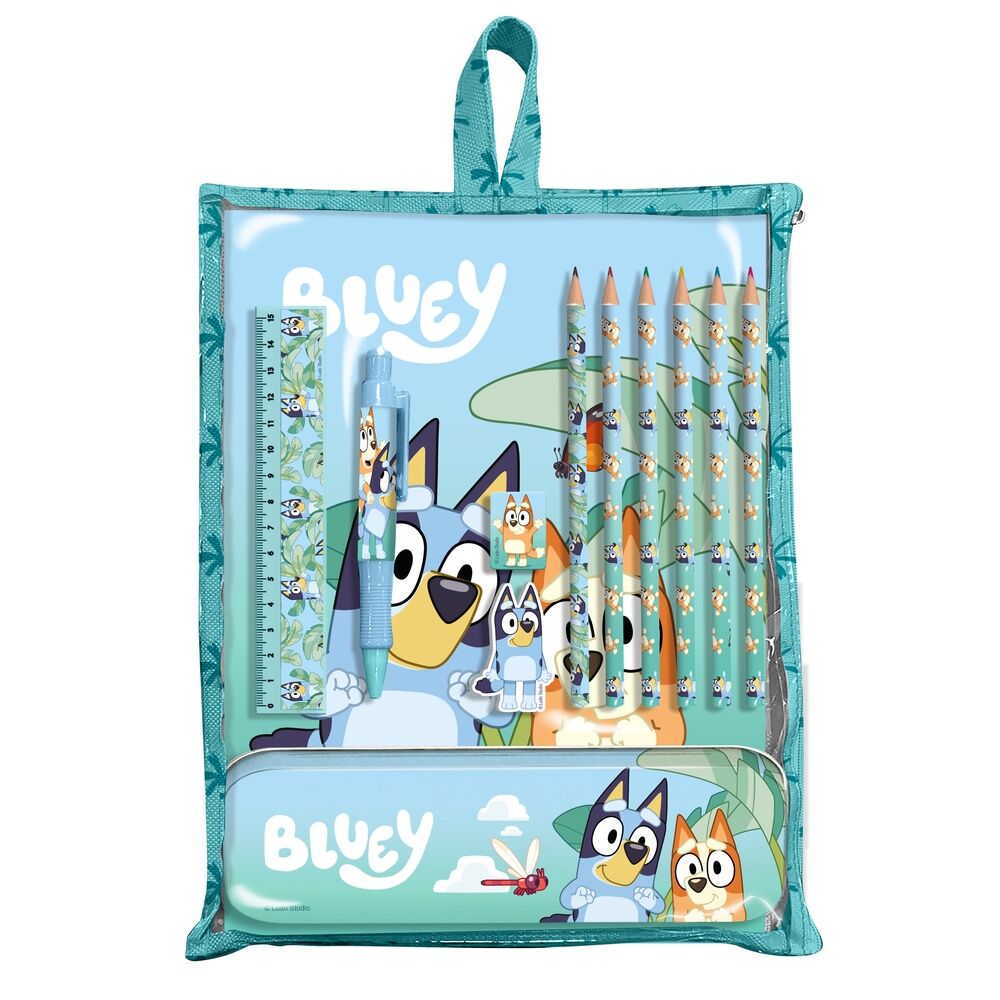 Bluey Kontorsmaterial Set