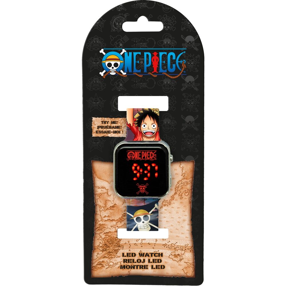 One Piece LED Klocka