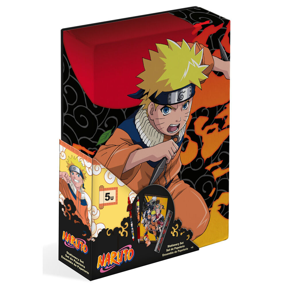 Naruto Shippuden Skrivbordslåda set 5 delar