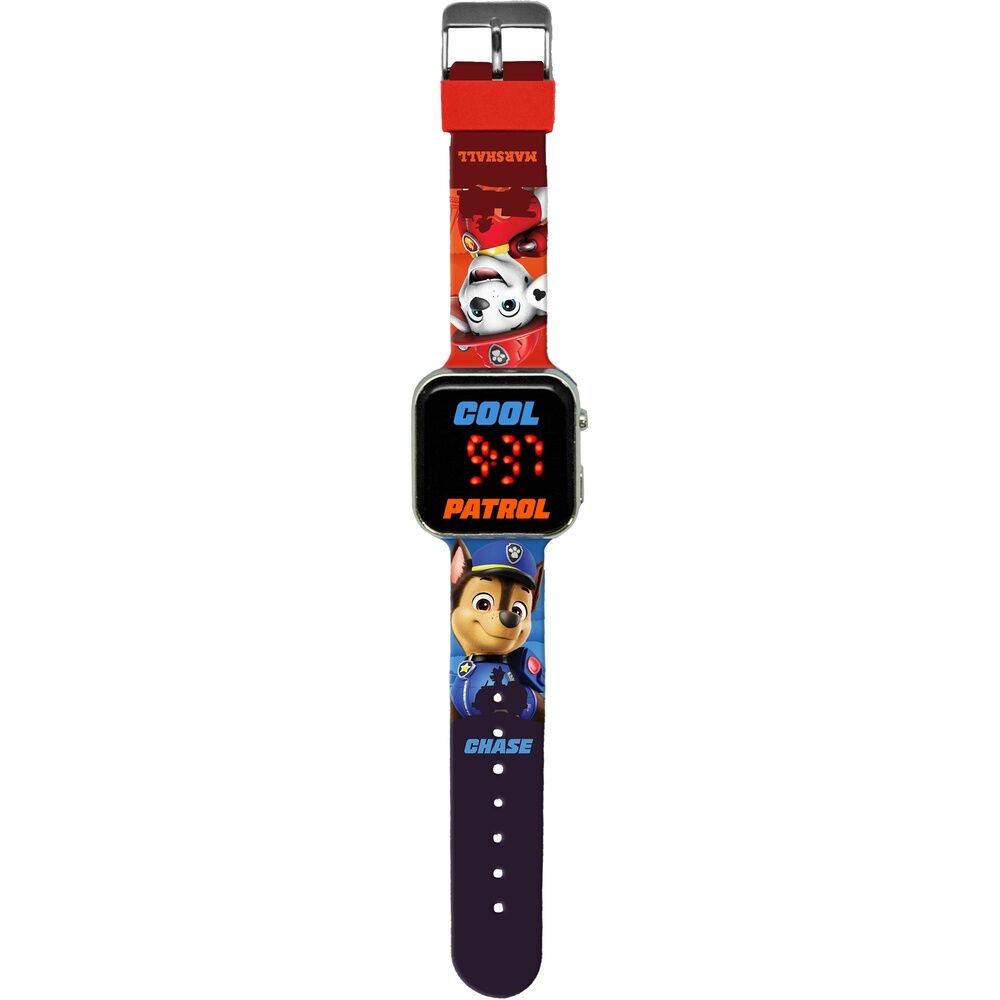 Paw Patrol LED Klocka – Färgglad och Robust