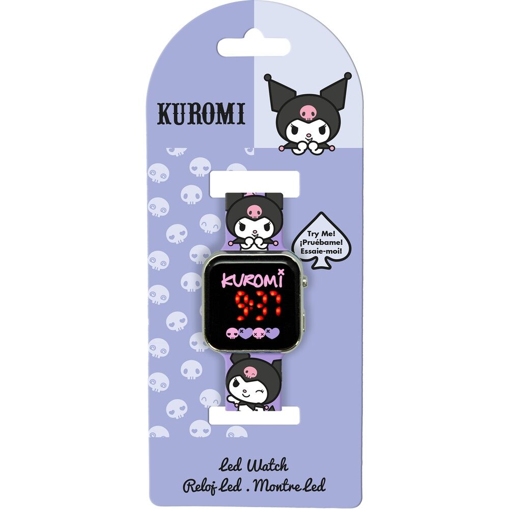 Hello Kitty Kuromi LED Klocka