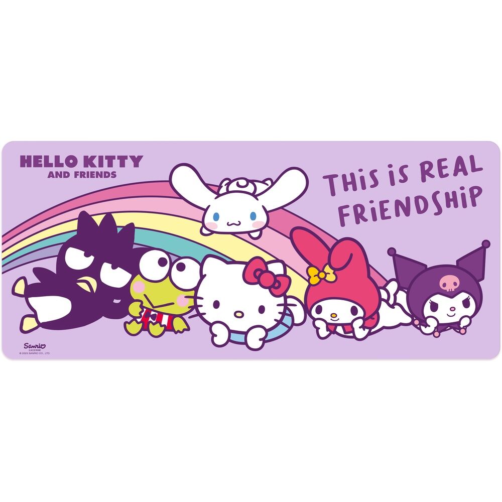 Hello Kitty och Vänner Gaming Skrivbordsunderlägg