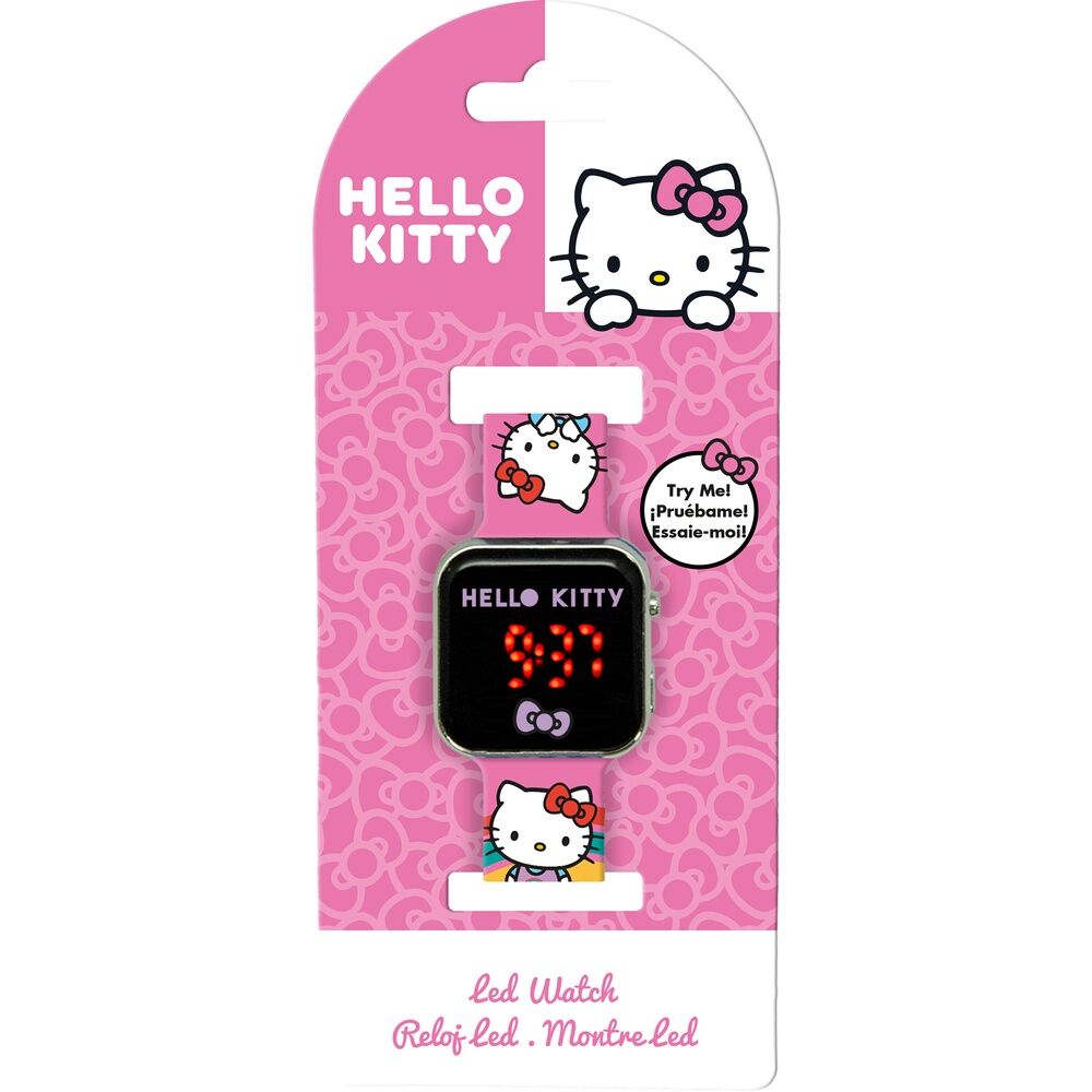 Hello Kitty och Vänner LED Klocka