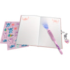 Disney Stitch Dagbok med Magisk Penna