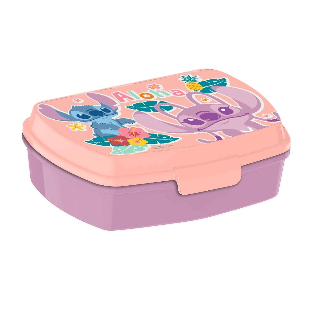 Disney Stitch Aluminiumflaska 500ml + Lunchbox