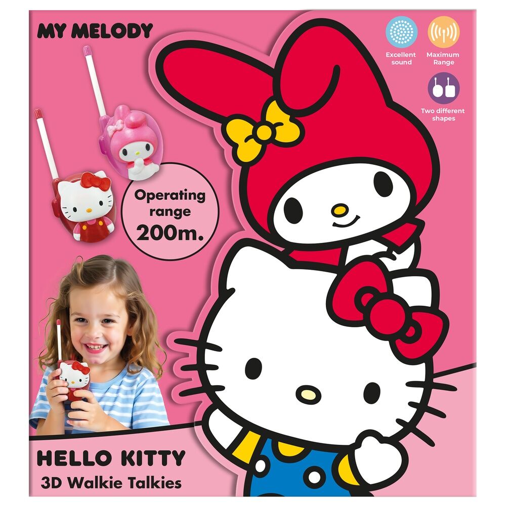 Hello Kitty och Vänner 3D Walkie Talkie