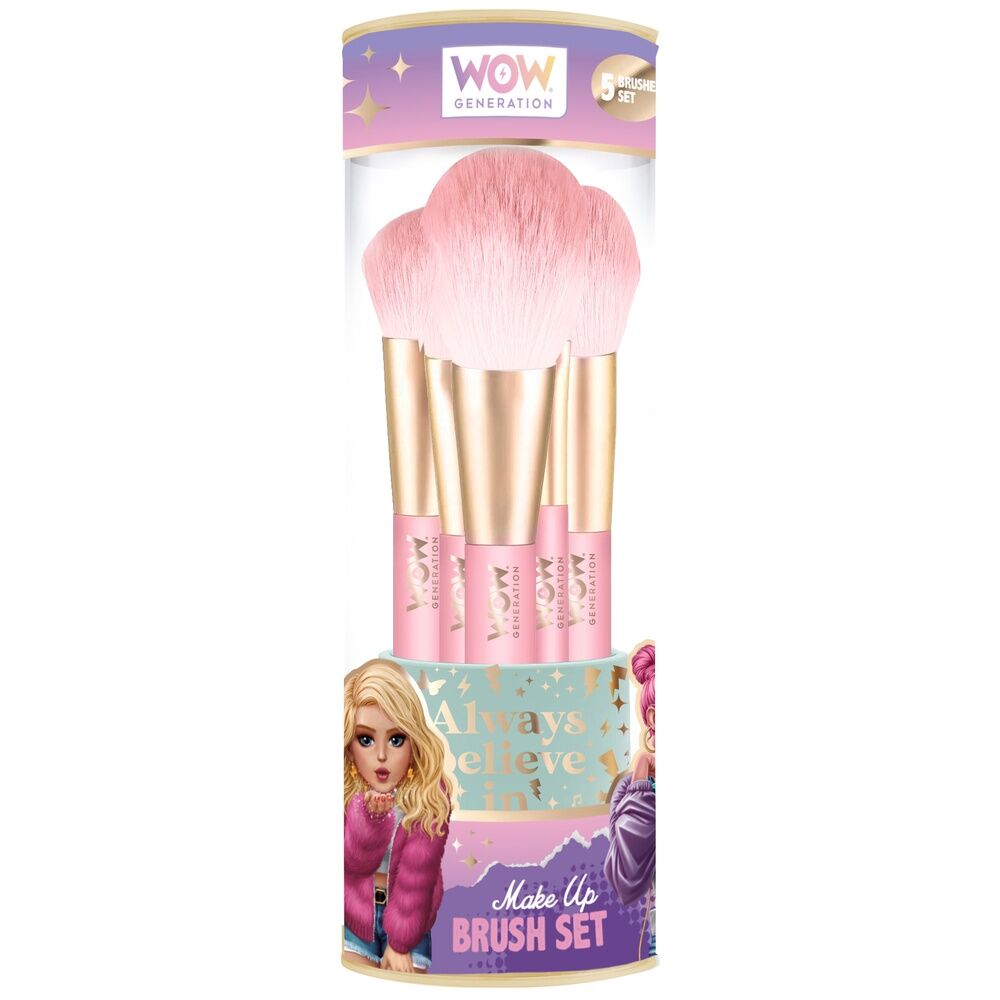 Wow Generation Set 5 Makeup Brushes