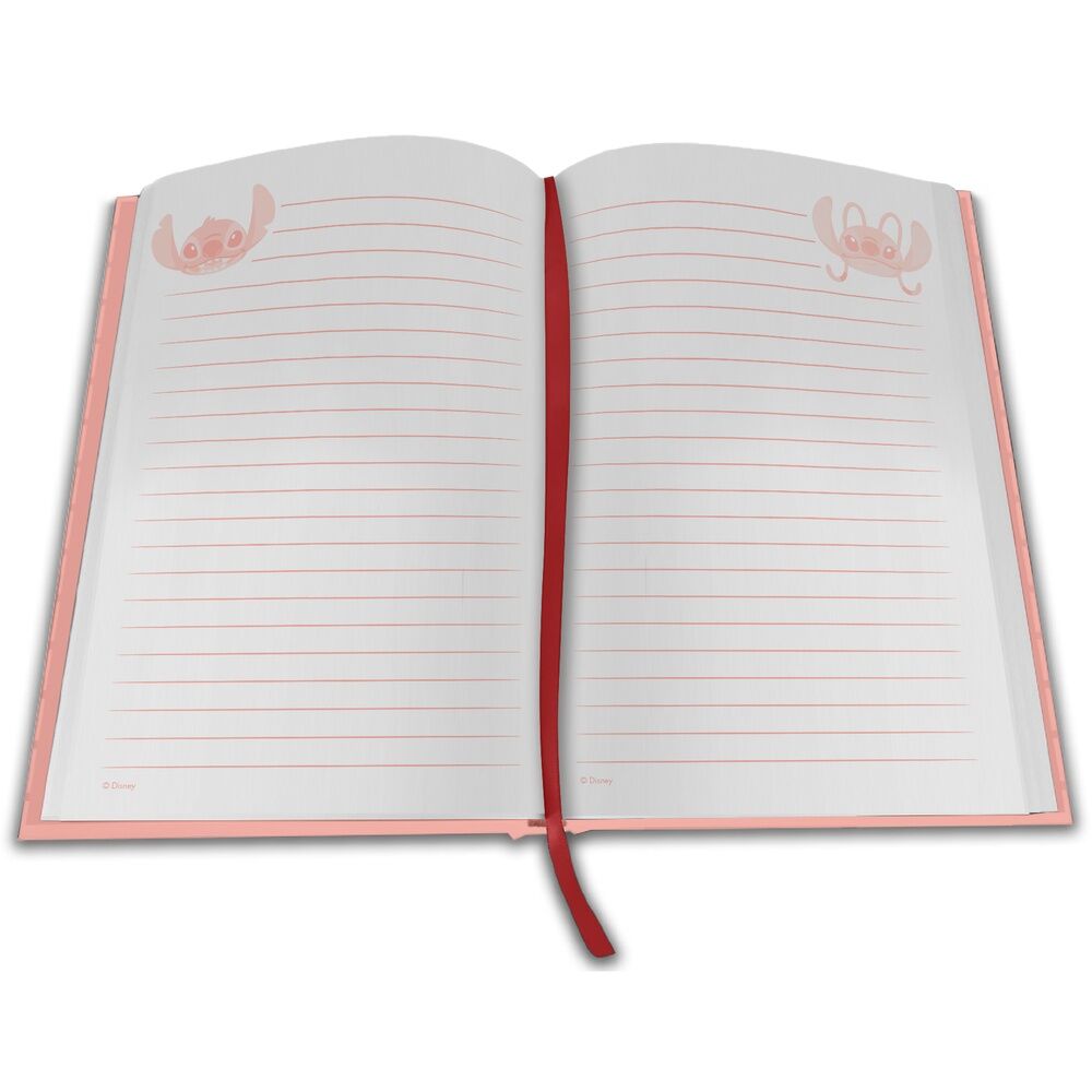 Disney Stitch Anteckningsblock med Digitalt Armbandsur