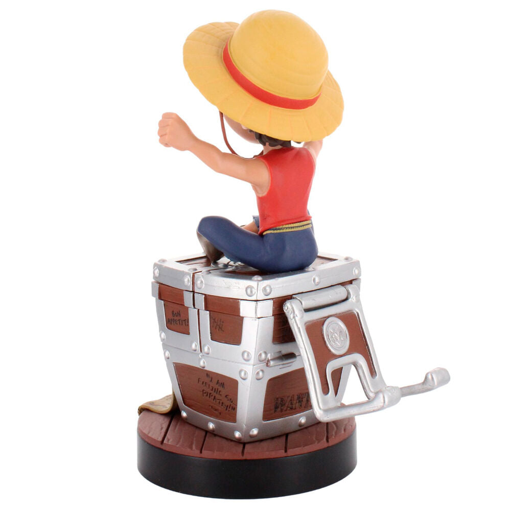 One Piece Luffy Wanted Poster Kabelhållare 20cm