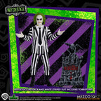 Beetlejuice - Beetlejuice Striped Suit Figur 9,5 cm