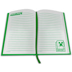 Minecraft Anteckningsblock med LED-klocka