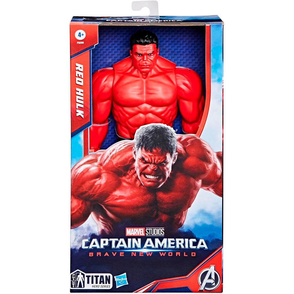 Marvel Avengers Captain America Titan Hero Red Hulk Figur 30cm