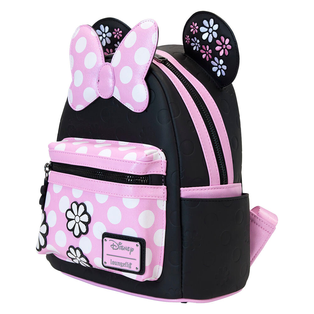 Loungefly Disney Minnie Floral Rock the Dots Ryggsäck