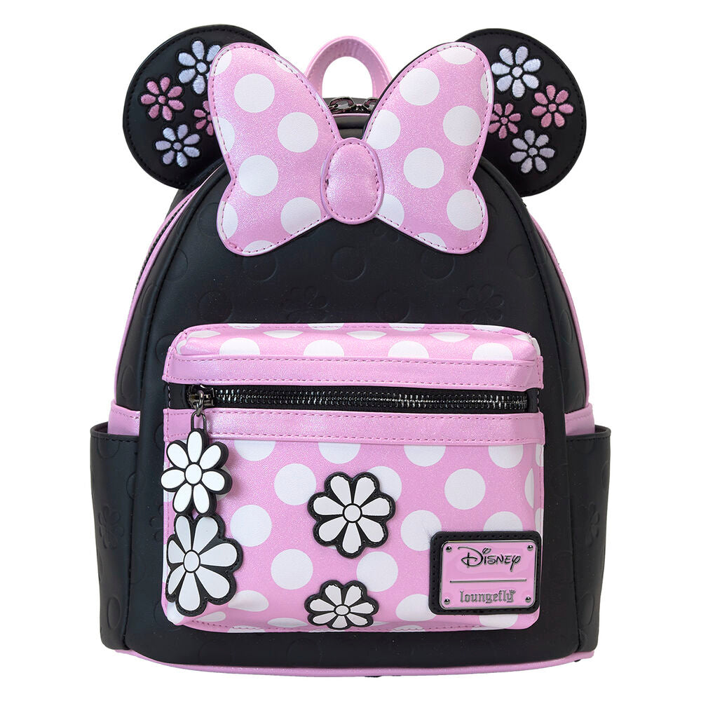 Loungefly Disney Minnie Floral Rock the Dots Ryggsäck