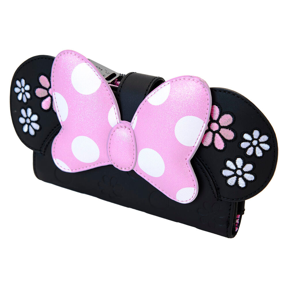 Loungefly Disney Minnie Floral Rock the Dots Plånbok