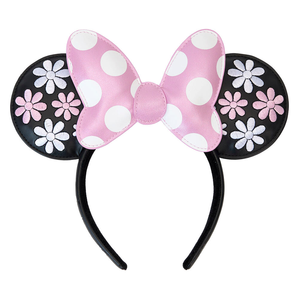 Loungefly Disney Minnie Floral Rock the Dots öronband