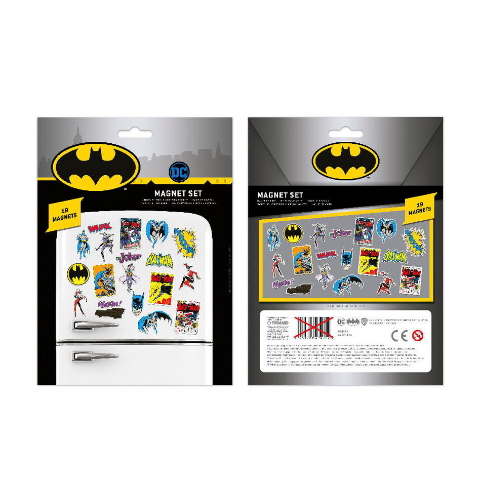 DC Comics Batman Magnet Set - Samling av Batman Magneter
