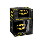 DC Comics Batman Logomugg och Strumpor Set