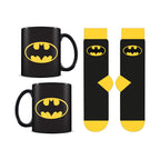 DC Comics Batman Logomugg och Strumpor Set
