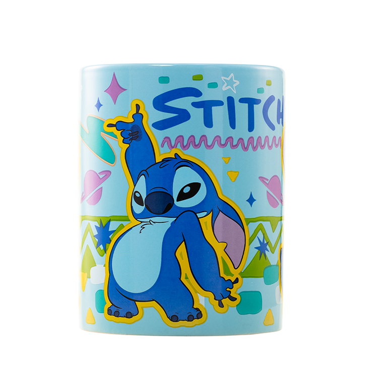 Disney Stitch Mug med nallebjörnsöverdrag
