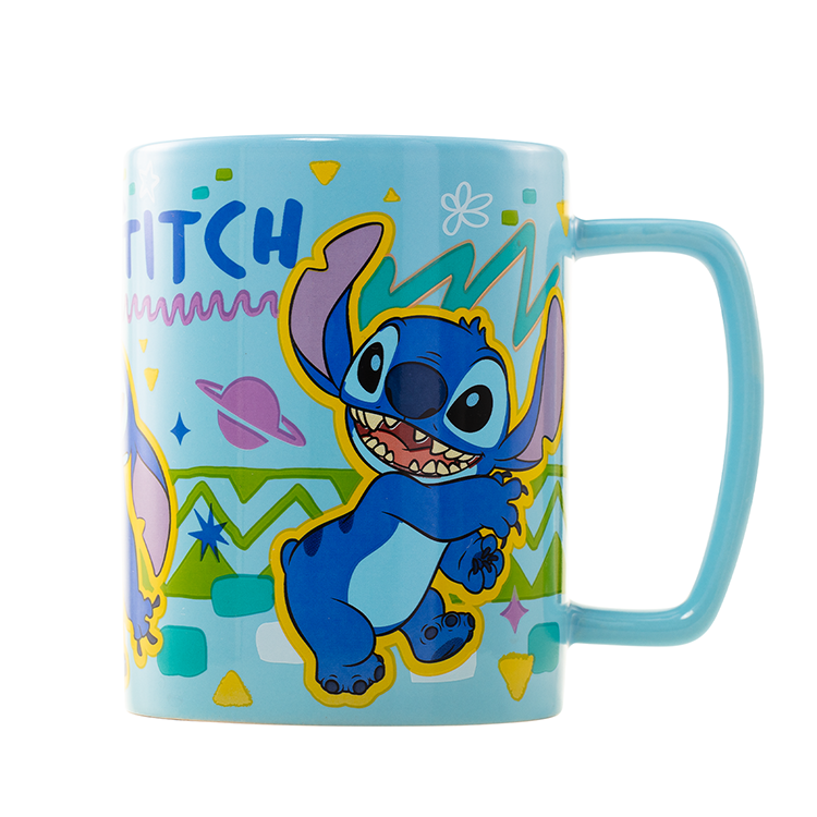 Disney Stitch Mug med nallebjörnsöverdrag