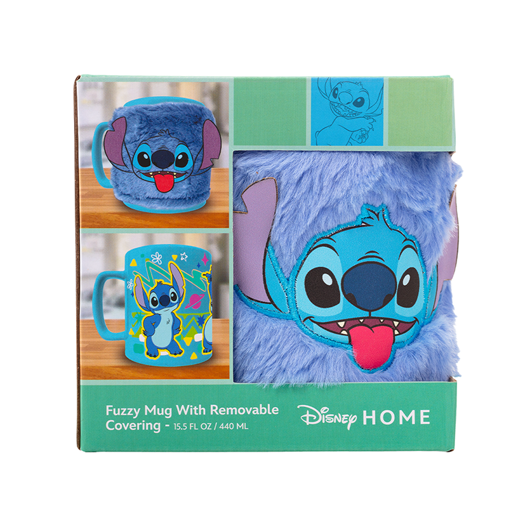 Disney Stitch Mug med nallebjörnsöverdrag