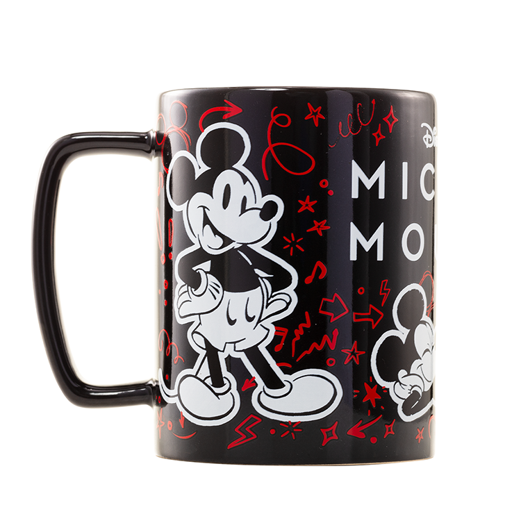 Disney Mickey Mug med Gosedjuröverdrag 440ml