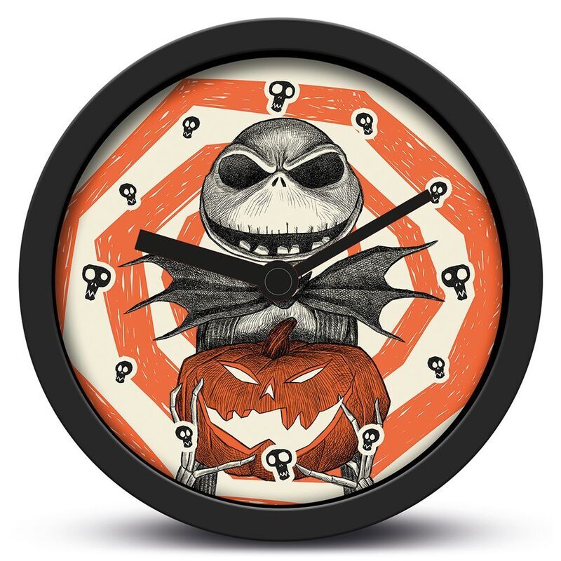 Disney Nightmare Before Christmas Pumpkin King Klocka