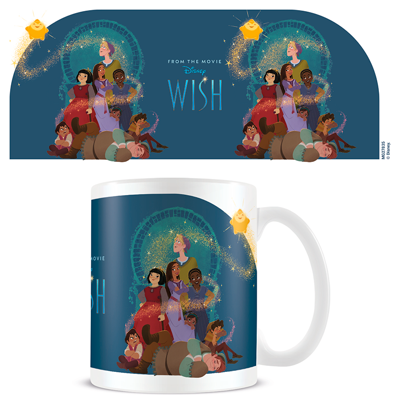 Disney Wish Mug 315 ml – Keramisk Kopp för Disney-fans