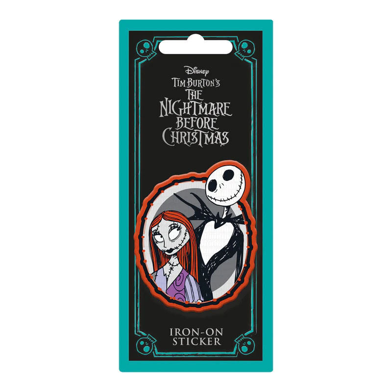 Disney Nightmare Before Christmas Jack & Sally Broderi Klistermärke
