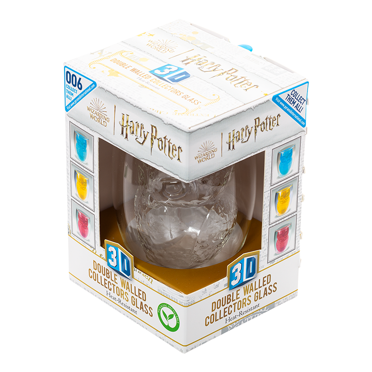 Harry Potter Hedwig 3D Dubbelväggad Tumbler