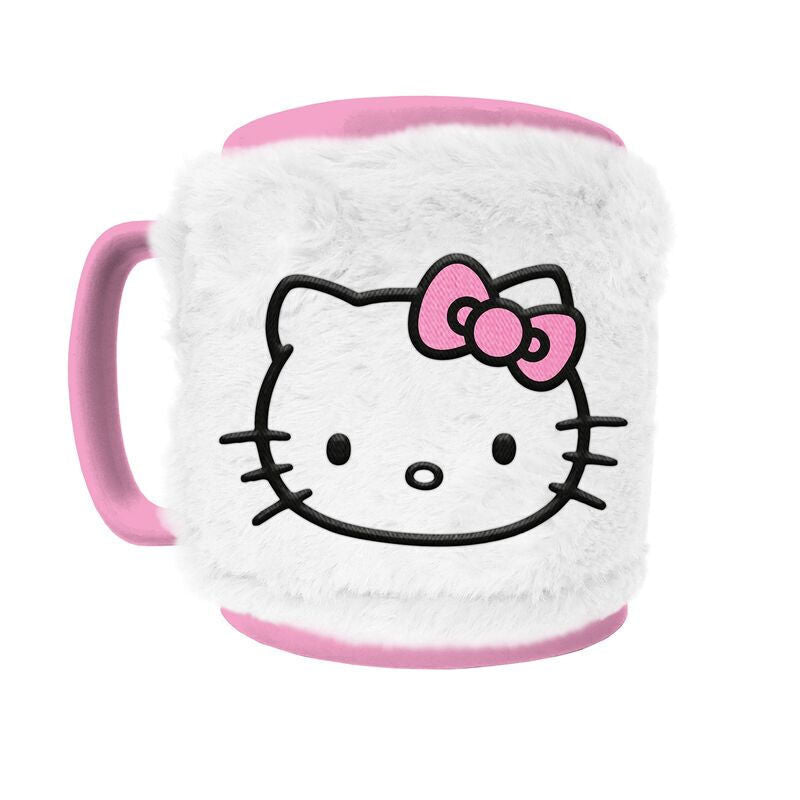 Hello Kitty Mugg med Teddybjörnsöverdrag 440ml
