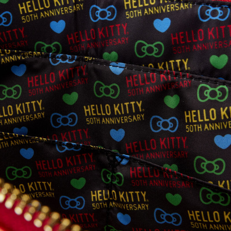 Loungefly Hello Kitty 50-årsjubileum Tote-väska med Myntväska