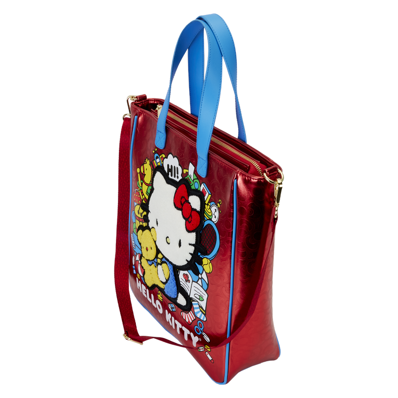 Loungefly Hello Kitty 50-årsjubileum Tote-väska med Myntväska