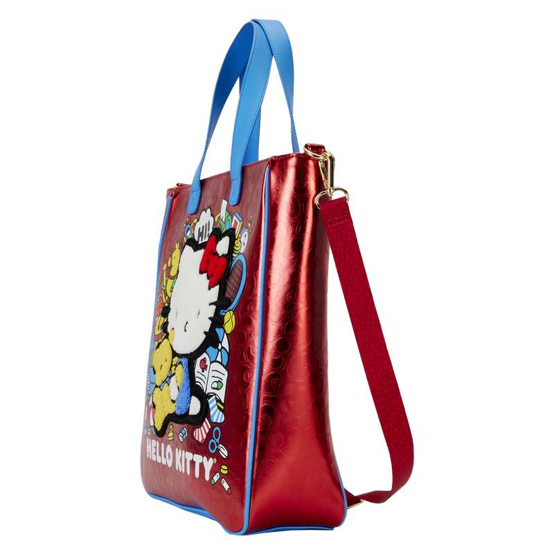 Loungefly Hello Kitty 50-årsjubileum Tote-väska med Myntväska