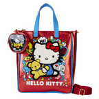 Loungefly Hello Kitty 50-årsjubileum Tote-väska med Myntväska