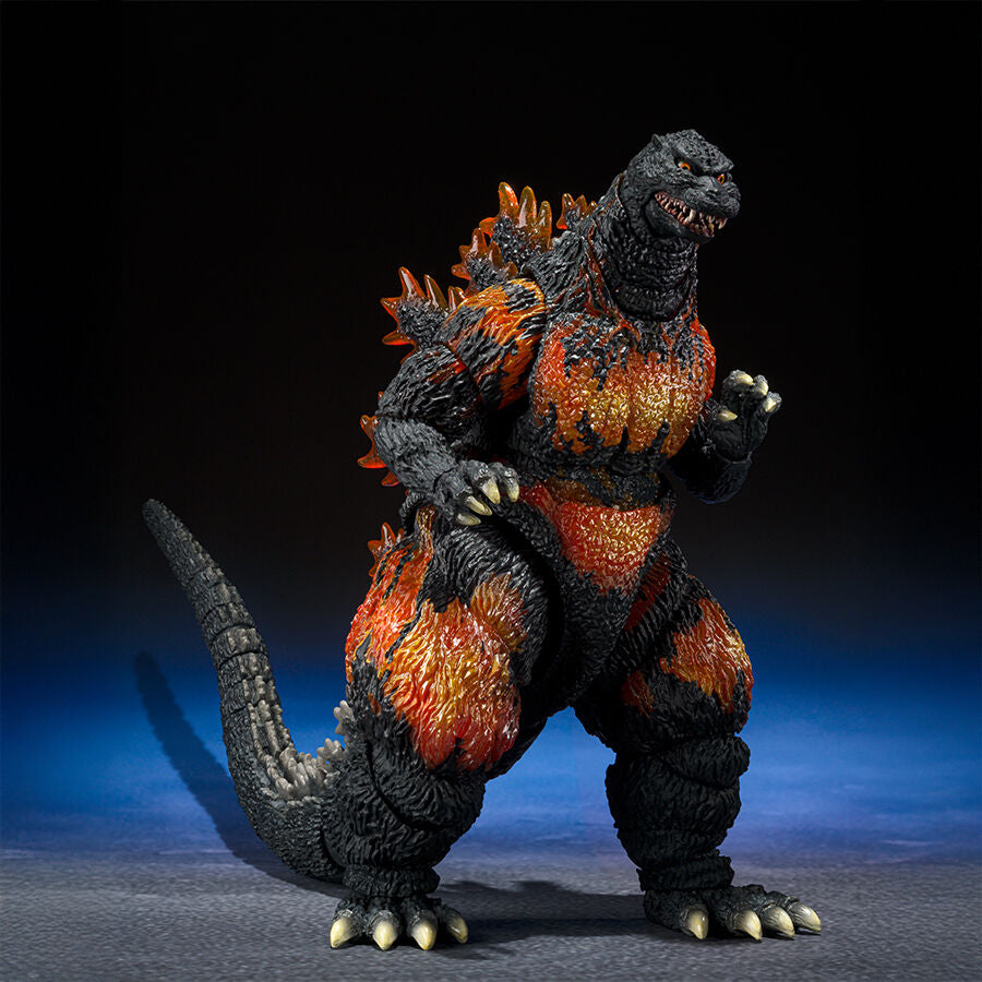 Godzilla vs Destoroyah Godzilla 1995 70-årsjubileum S.H. Monster Arts Figur 16cm