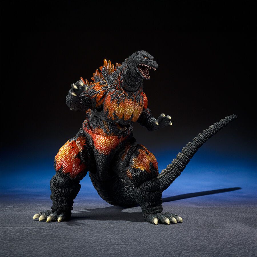 Godzilla vs Destoroyah Godzilla 1995 70-årsjubileum S.H. Monster Arts Figur 16cm